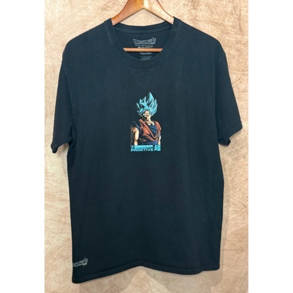 Primitive x DBZ Super Saiyan Goku Tee Size‎ L Pre-Owned